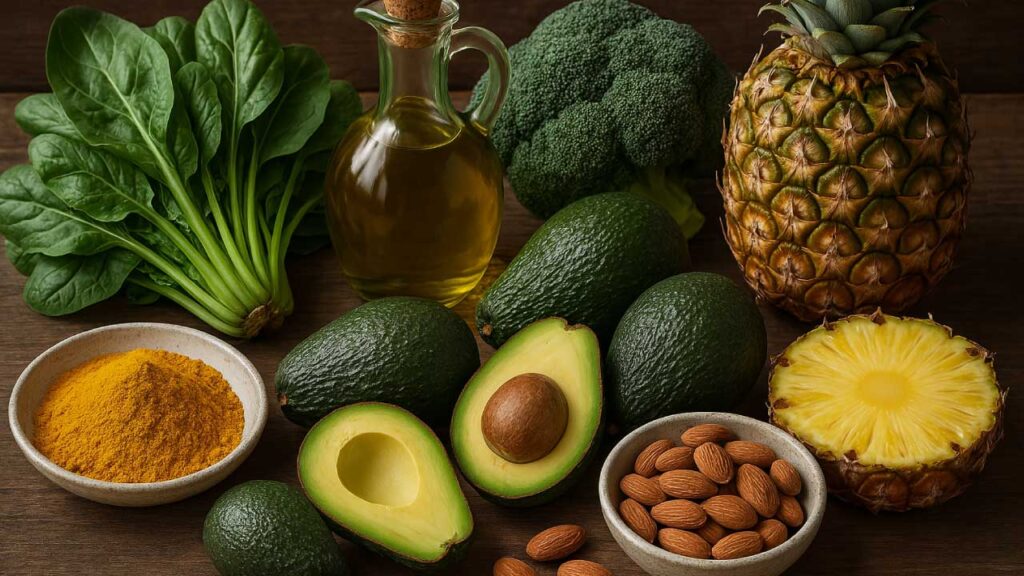 7 Alimentos para el dolor o la inflamación